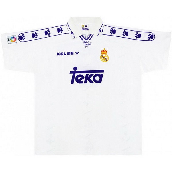 Thailandia Maglia Real Madrid 1ª Retro 1994 1996 Bianco